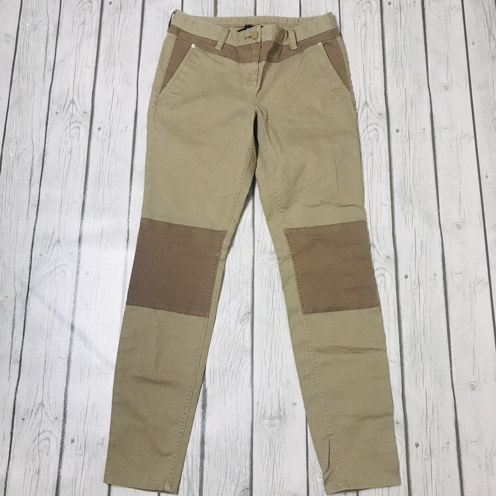 Armani Exchange Ladies Riding Khaki Skinny Pants